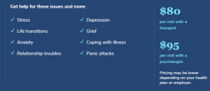 Psychology - See a Therapist From Home - LiveHealt cost